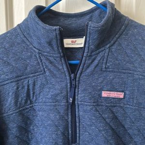 Vineyard Vines Quilted 3/4 Pullover Zip